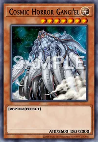 Cosmic Horror Gangi'el, Yu-Gi-Oh! card, LIGHT