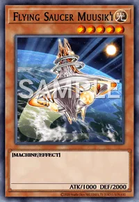 Flying Saucer Muusik'i, Yu-Gi-Oh! card, LIGHT
