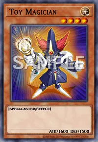 Toy Magician, Yu-Gi-Oh! card, LIGHT
