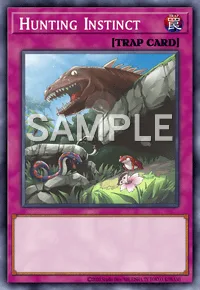 Hunting Instinct, Yu-Gi-Oh! card, TRAP