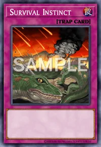 Survival Instinct, Yu-Gi-Oh! card, TRAP