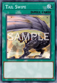 Tail Swipe, Yu-Gi-Oh! card, SPELL