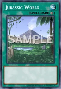 Jurassic World, Yu-Gi-Oh! card, SPELL