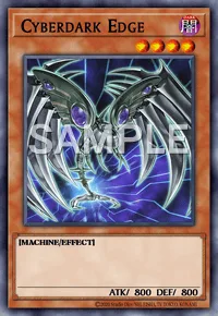 Cyberdark Edge, Yu-Gi-Oh! card, DARK