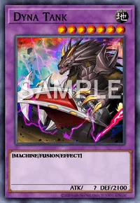 Dyna Tank, Yu-Gi-Oh! card, EARTH