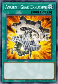 Ancient Gear Explosive, Yu-Gi-Oh! card, SPELL