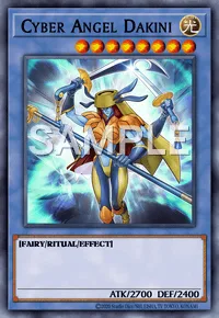 Cyber Angel Dakini, Yu-Gi-Oh! card, LIGHT