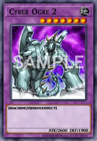 Cyber Ogre 2, Yu-Gi-Oh! card, EARTH