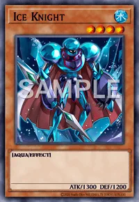 Ice Knight, Yu-Gi-Oh! card, WATER
