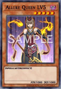 Allure Queen LV5, Yu-Gi-Oh! card, DARK