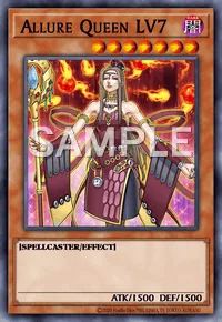 Allure Queen LV7, Yu-Gi-Oh! card, DARK