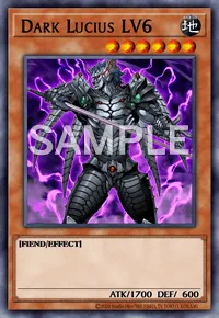 Dark Lucius LV6, Yu-Gi-Oh! card, EARTH