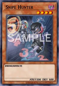 Snipe Hunter, Yu-Gi-Oh! card, DARK