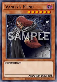 Vanity's Fiend, Yu-Gi-Oh! card, DARK