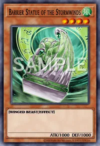 Barrier Statue of the Stormwinds, Yu-Gi-Oh! card, WIND