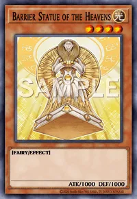 Barrier Statue of the Heavens, Yu-Gi-Oh! card, LIGHT