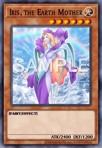 Iris, the Earth Mother, Yu-Gi-Oh! card, LIGHT