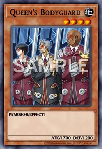 Queen's Bodyguard, Yu-Gi-Oh! card, EARTH