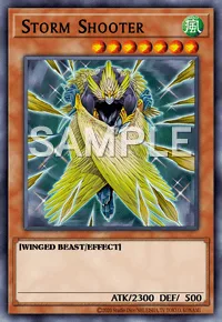 Storm Shooter, Yu-Gi-Oh! card, WIND