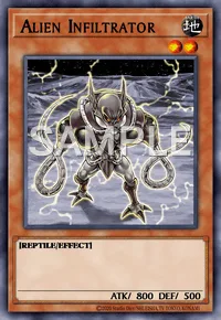 Alien Infiltrator, Yu-Gi-Oh! card, EARTH