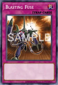 Blasting Fuse, Yu-Gi-Oh! card, TRAP