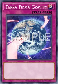 Terra Firma Gravity, Yu-Gi-Oh! card, TRAP