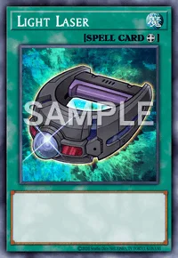 Light Laser, Yu-Gi-Oh! card, SPELL