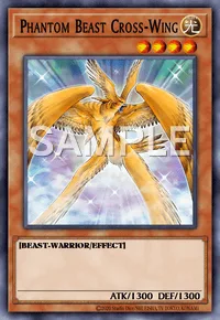 Phantom Beast Cross-Wing, Yu-Gi-Oh! card, LIGHT