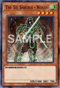 The Six Samurai - Nisashi, Yu-Gi-Oh! card, WIND
