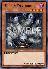 Fusion Devourer, Yu-Gi-Oh! card, DARK