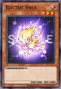 Electric Virus, Yu-Gi-Oh! card, LIGHT