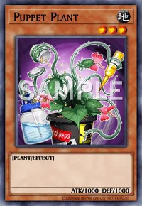 Puppet Plant, Yu-Gi-Oh! card, EARTH