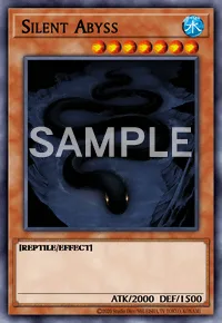 Silent Abyss, Yu-Gi-Oh! card, WATER