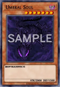 Umbral Soul, Yu-Gi-Oh! card, DARK