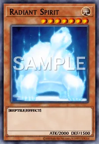 Radiant Spirit, Yu-Gi-Oh! card, LIGHT