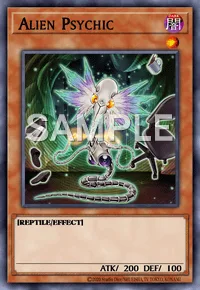 Alien Psychic, Yu-Gi-Oh! card, DARK
