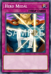 Hero Medal, Yu-Gi-Oh! card, TRAP
