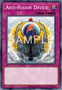 Anti-Fusion Device, Yu-Gi-Oh! card, TRAP