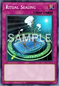 Ritual Sealing, Yu-Gi-Oh! card, TRAP