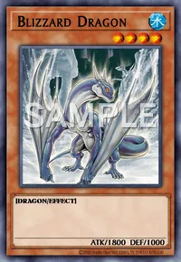 Blizzard Dragon, Yu-Gi-Oh! card, WATER