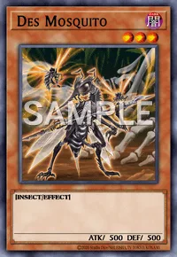 Des Mosquito, Yu-Gi-Oh! card, DARK