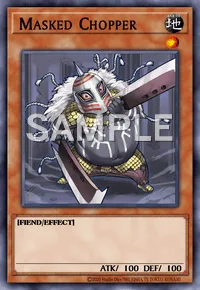 Masked Chopper, Yu-Gi-Oh! card, EARTH
