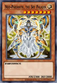 Neo-Parshath, the Sky Paladin, Yu-Gi-Oh! card, LIGHT