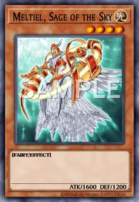 Meltiel, Sage of the Sky, Yu-Gi-Oh! card, LIGHT