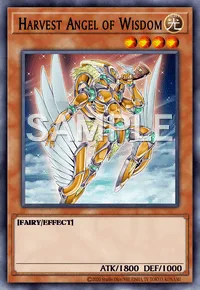 Harvest Angel of Wisdom, Yu-Gi-Oh! card, LIGHT