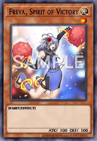 Freya, Spirit of Victory, Yu-Gi-Oh! card, LIGHT