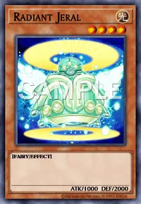 Radiant Jeral, Yu-Gi-Oh! card, LIGHT