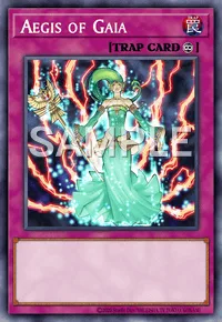 Aegis of Gaia, Yu-Gi-Oh! card, TRAP