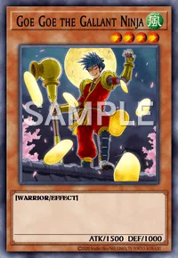 Goe Goe the Gallant Ninja, Yu-Gi-Oh! card, WIND