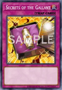 Secrets of the Gallant, Yu-Gi-Oh! card, TRAP
